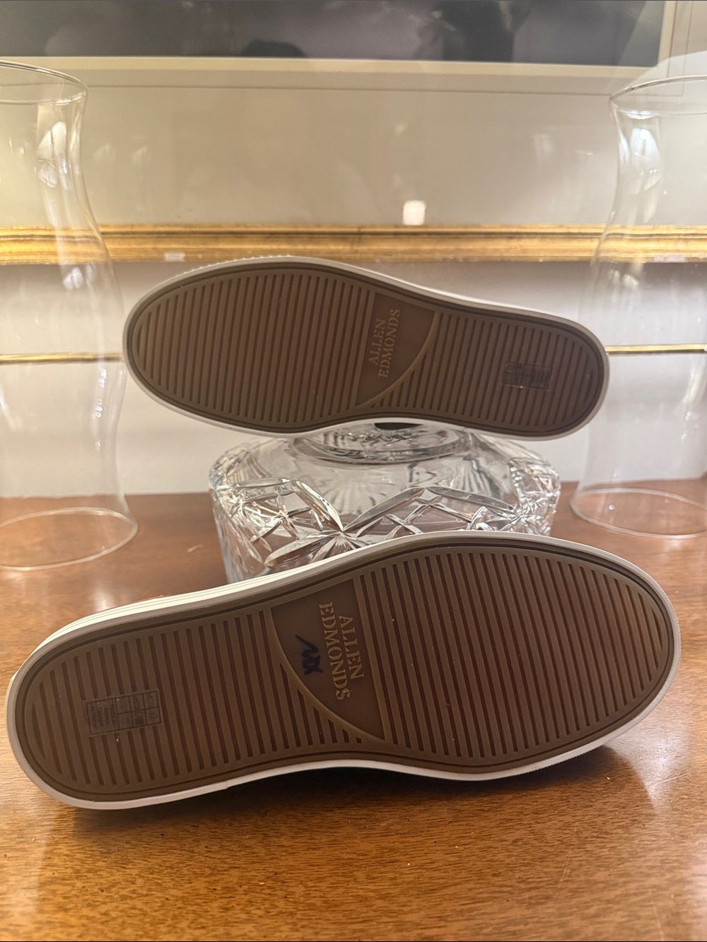 Allen Edmonds “Pasadena” Grey Men’s Dress Sneakers - Picture 3 of 5